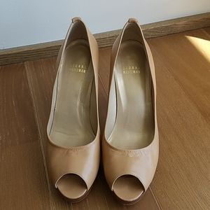 Stuart Weitzman Peep-Toe Pumps